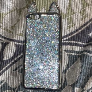 Claire’s Sparkly Cat iPhone 6 Case